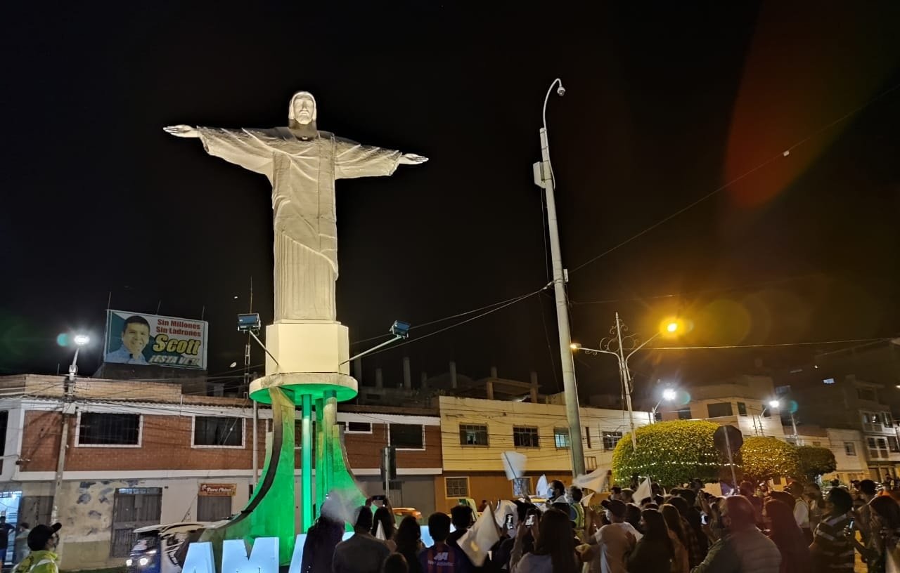 El ‘Cristo Protector’ es el nuevo atractivo en Amarilis