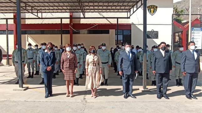 Presentan a nueva directora del centro penitenciario de Huánuco