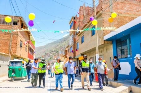 Alcalde de Amarilis anuncia construcción de pistas y veredas en la avenida Perú, en San Luis