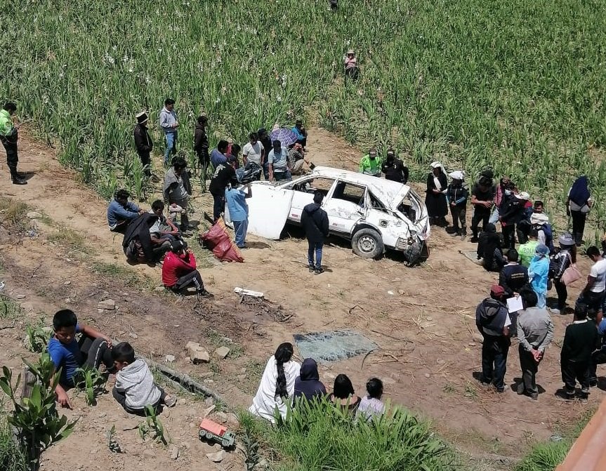 Despiste de vehículo deja un muerto en Panao