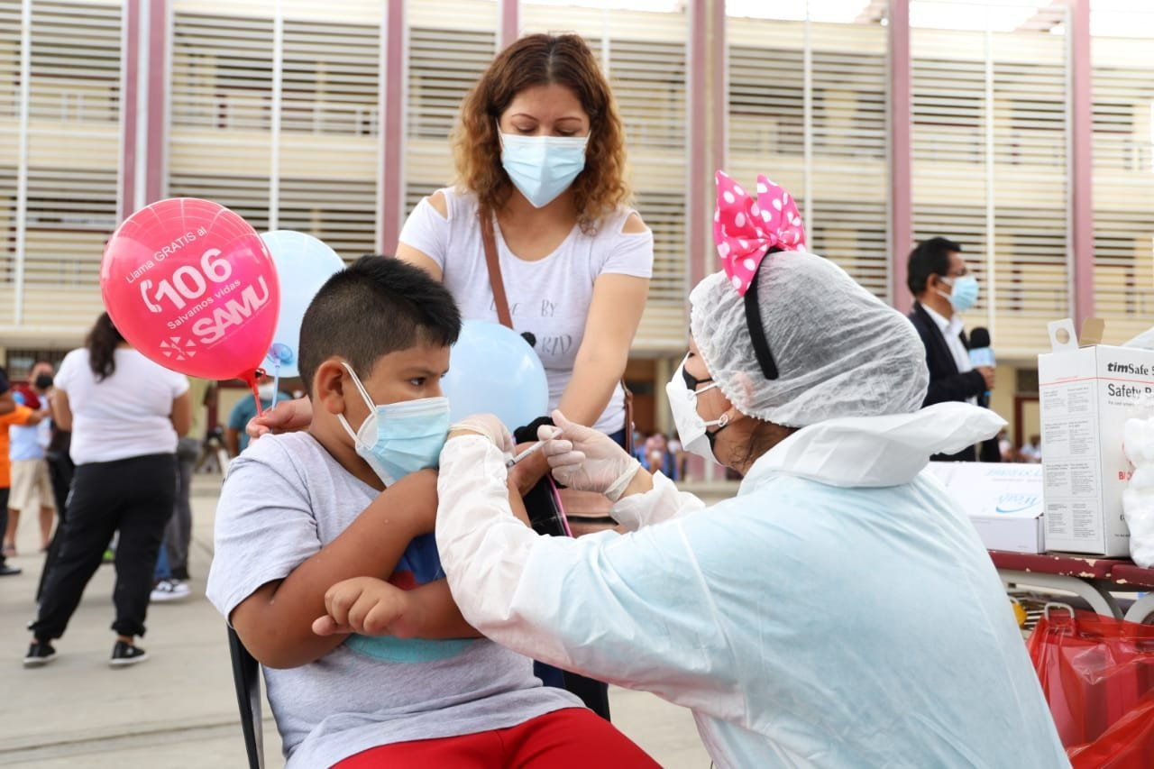 Hoy inicia vacunación contra la Covid-19 a menores de 10 a 11 años y niños con comorbilidad