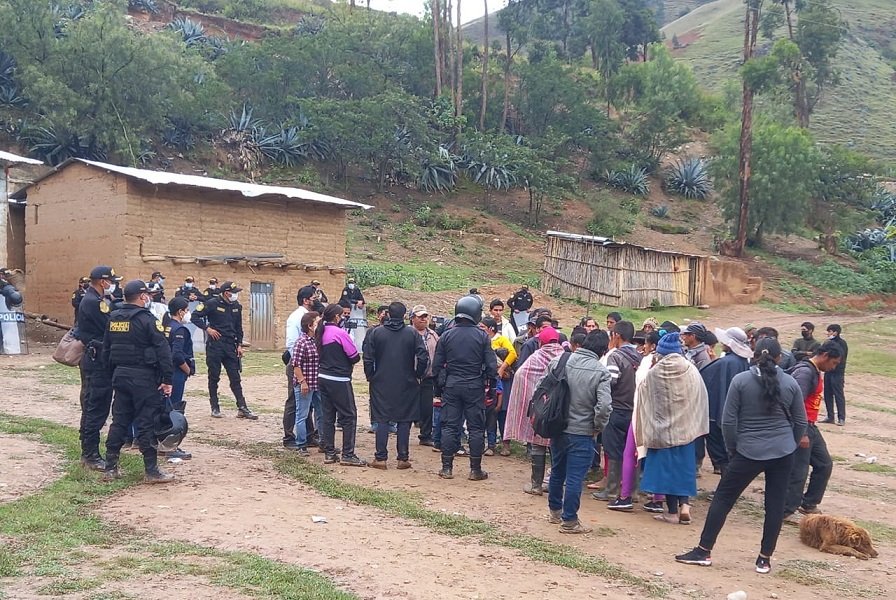 Por quinta vez suspenden desalojo a comuneros de San Ramón de Mantacocha, en Huacar