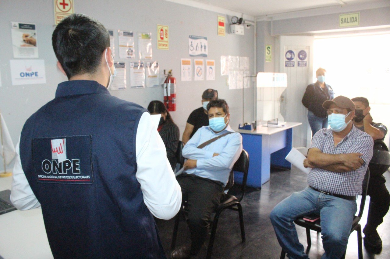 Oficina de coordinación de la Onpe en Huánuco organiza comicios internos