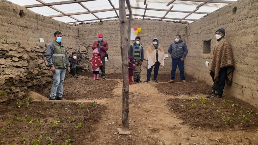 Agro Rural entregó 100 fitotoldos en zonas altoandinas de Huánuco