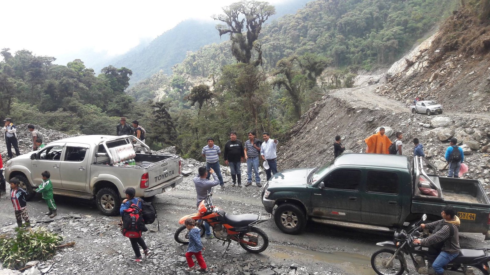 Restablecerán tránsito en la carretera Jircán – Monzón