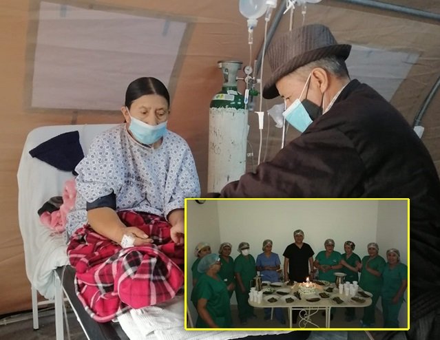 Hicieron esperar 7 días en una carpa del hospital a anciana que requería con urgencia amputación de un pie