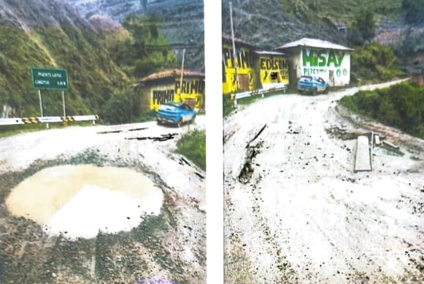 Autoridades de Pachitea exigen mantenimiento de la carretera Rancho – Panao – Chaglla