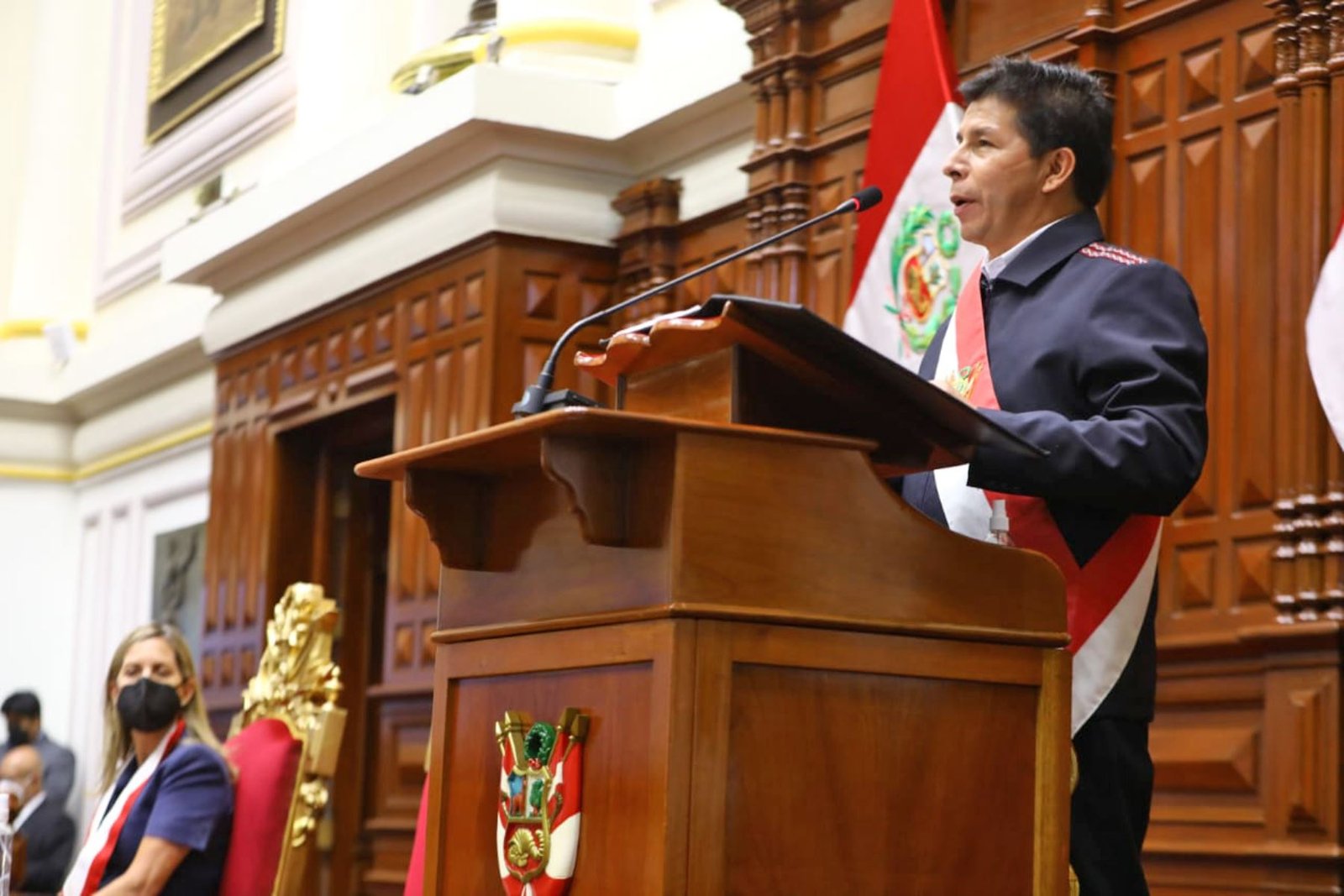 El Congreso debate hoy moción de vacancia contra el presidente Pedro Castillo
