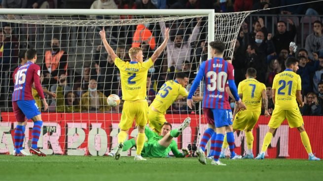 Barcelona perdió por 1-0 ante el Cádiz