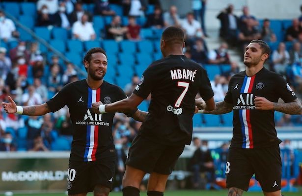 PSG goleó 3-0 y acaricia el título