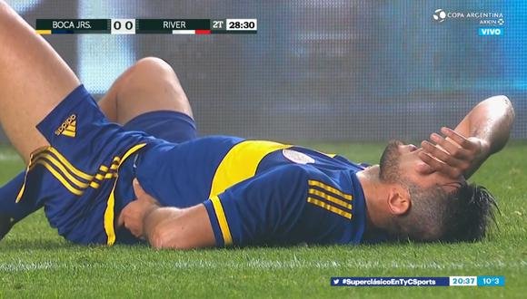 Carlos Zambrano salió lesionado en Boca