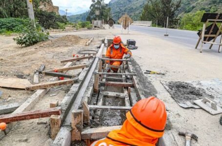 Primer tramo de la vía Huánuco – La Unión presenta un 40% de avance