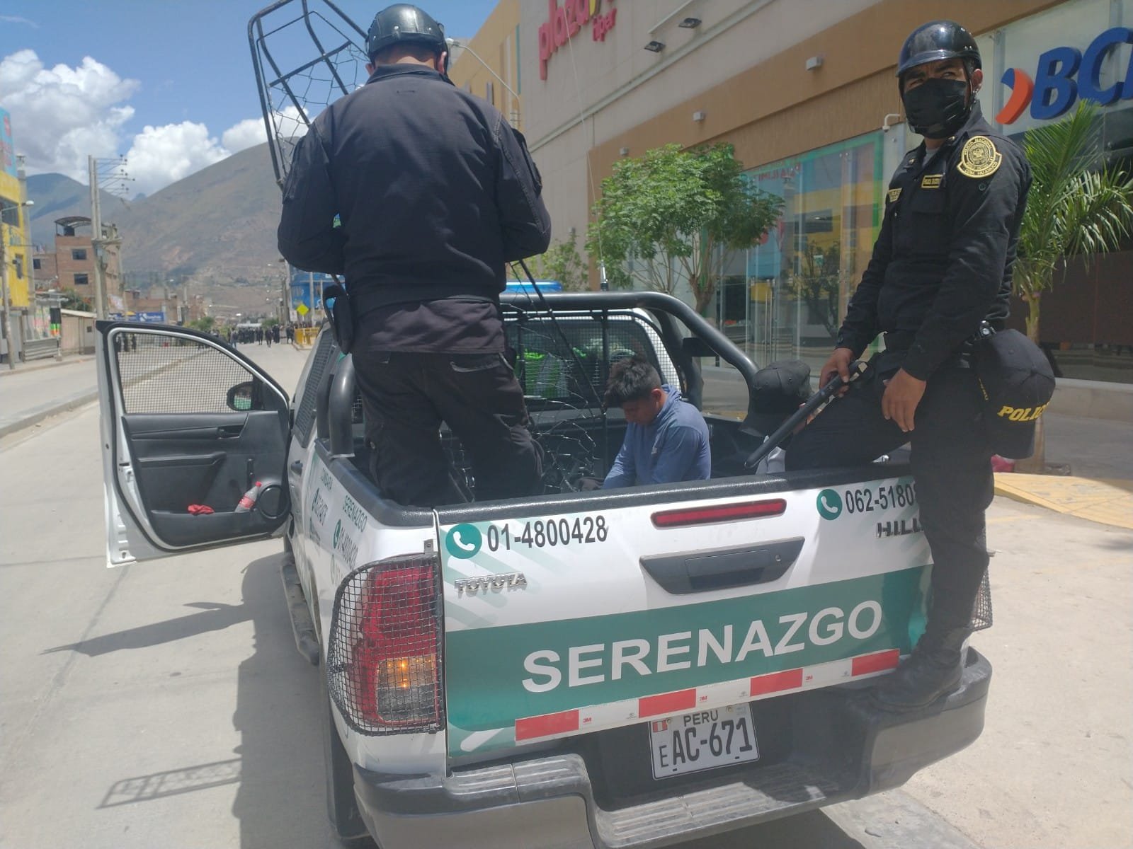 Diez manifestantes intervenidos pasaron control de identidad