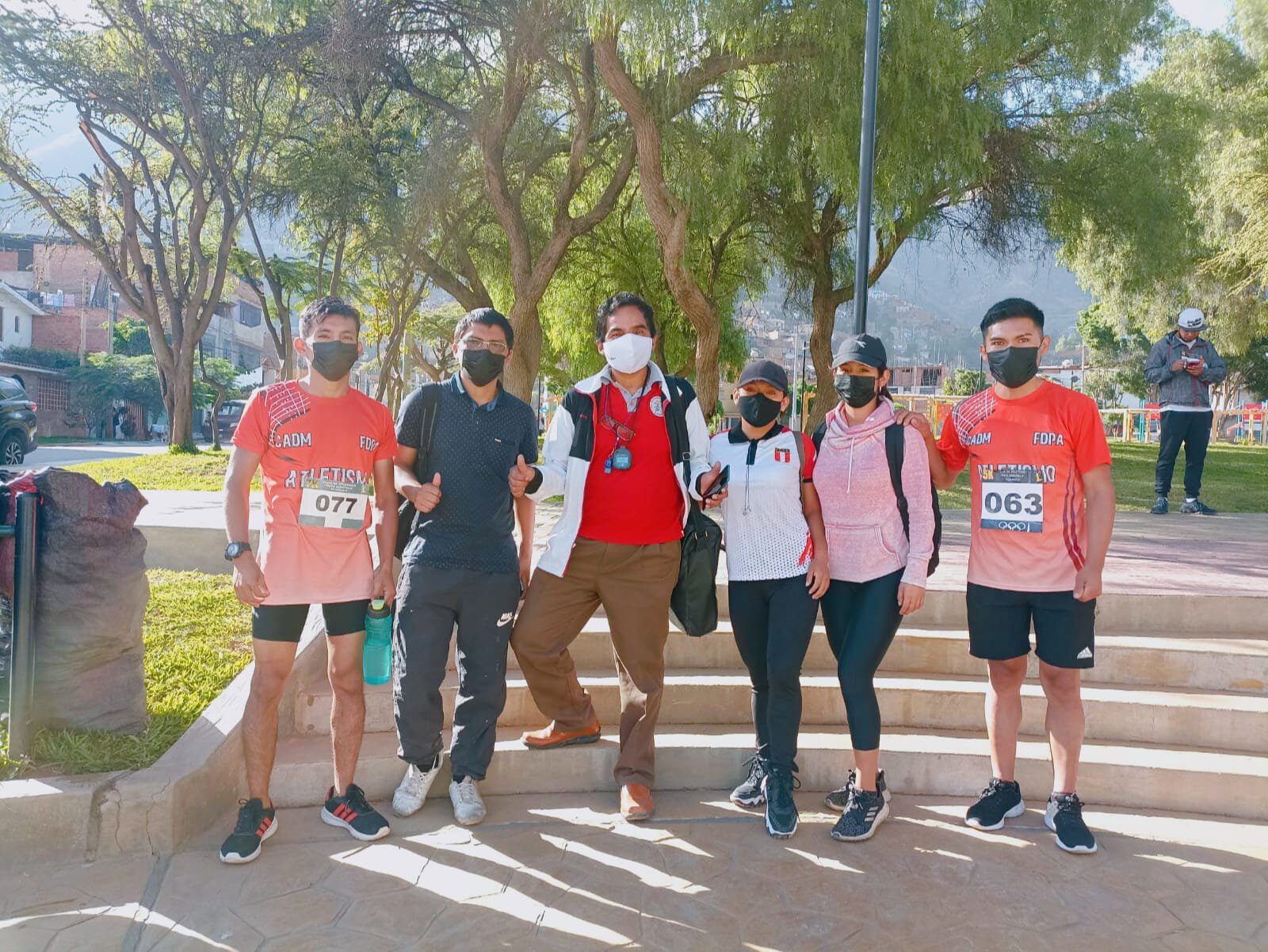 Los campeones de la carrera 7K “Pata Amarilla”