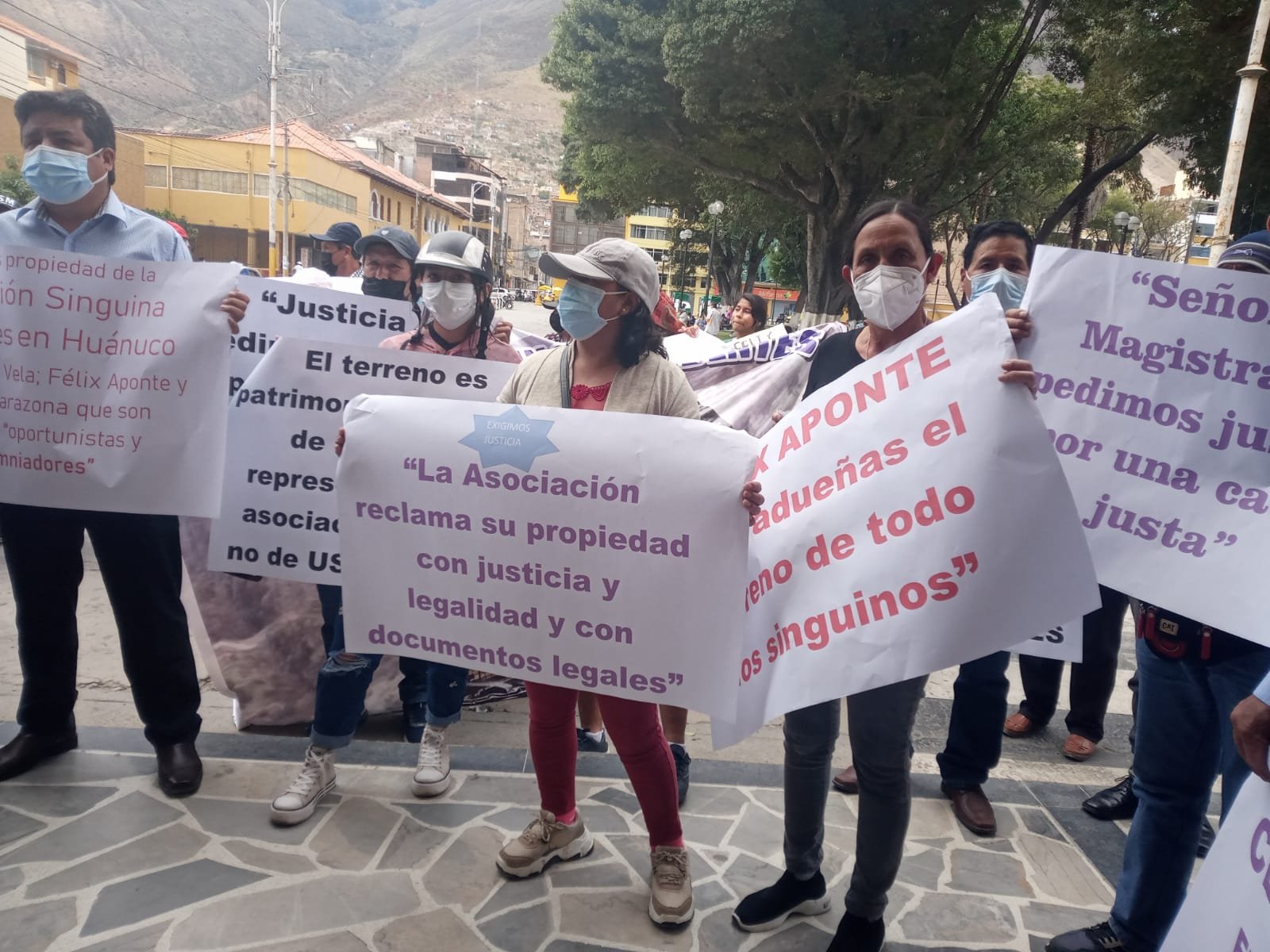 Residentes del distrito de Singa están enfrentados por predio concesionado a empresario