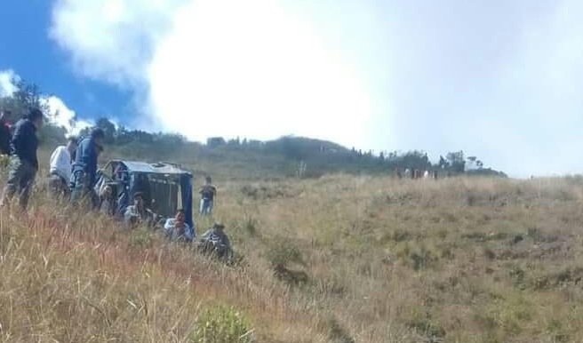 Mototaxista muere al sufrir un fatal accidente en la carretera a Umari