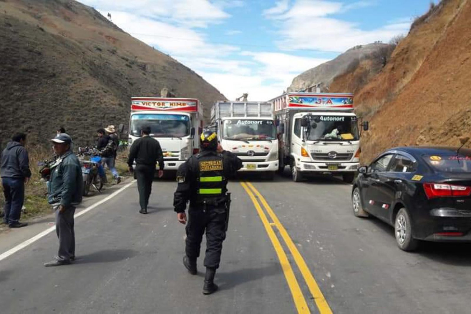 Ejecutivo declaró en estado de emergencia la Red Vial Nacional