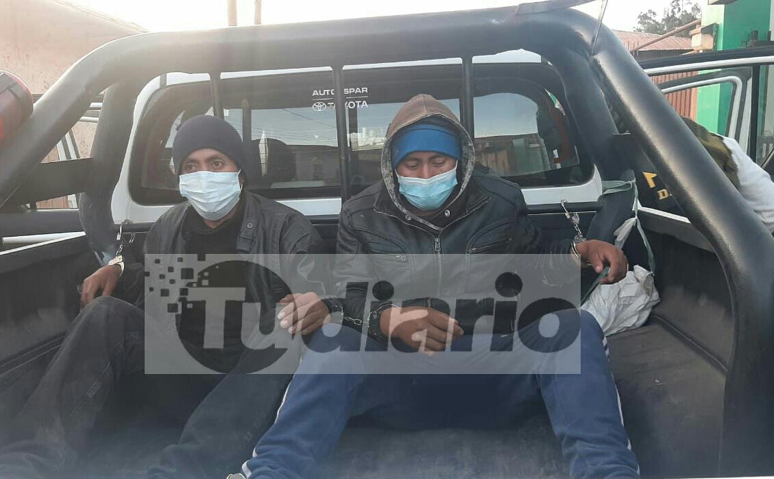 Detienen a hermanos como sospechosos de asaltar a conductor y comerciante en la vía Huánuco – Margos