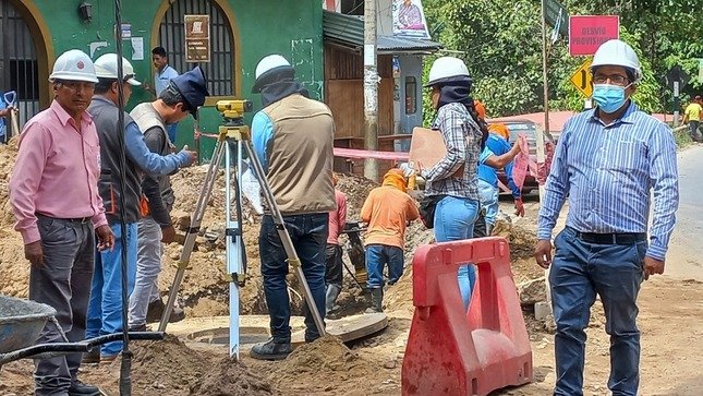 Pobladores de cuatro zonas de Mariano Damaso Beraún tendrán agua y desagüe