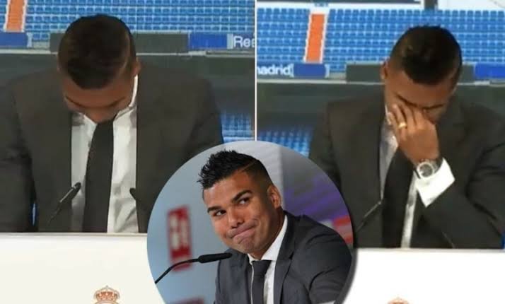 Casemiro se fue llorando del Madrid