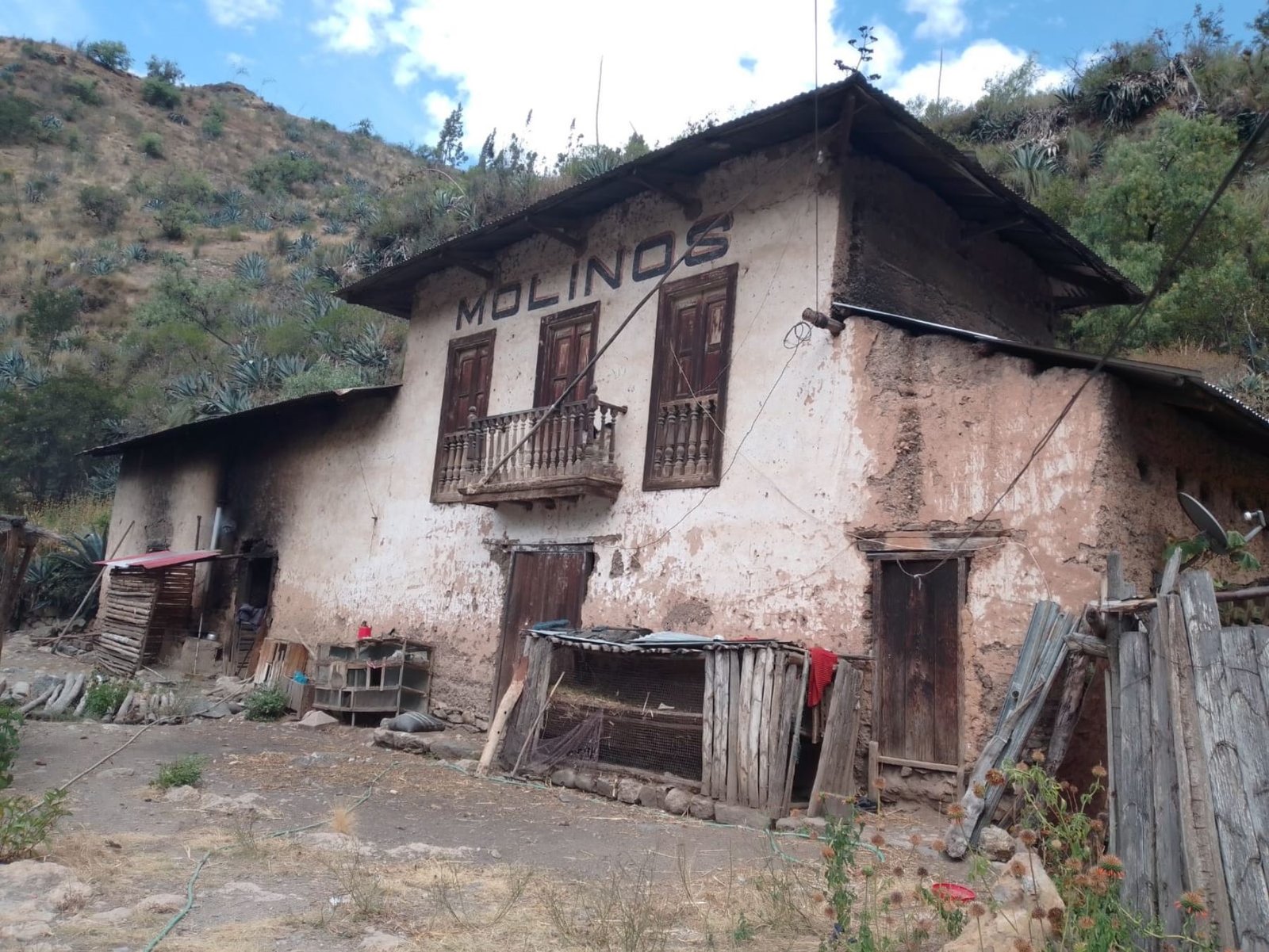 Pasco: hallan molino de origen colonial en estado de abandono