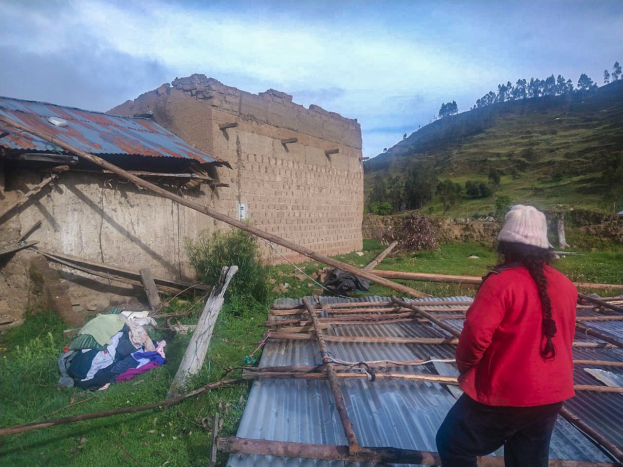 Más de 50 viviendas afectadas por vientos fuertes en Lauricocha