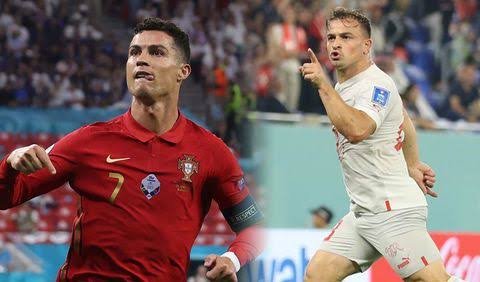 Portugal y Suiza juegan por su pase a cuartos