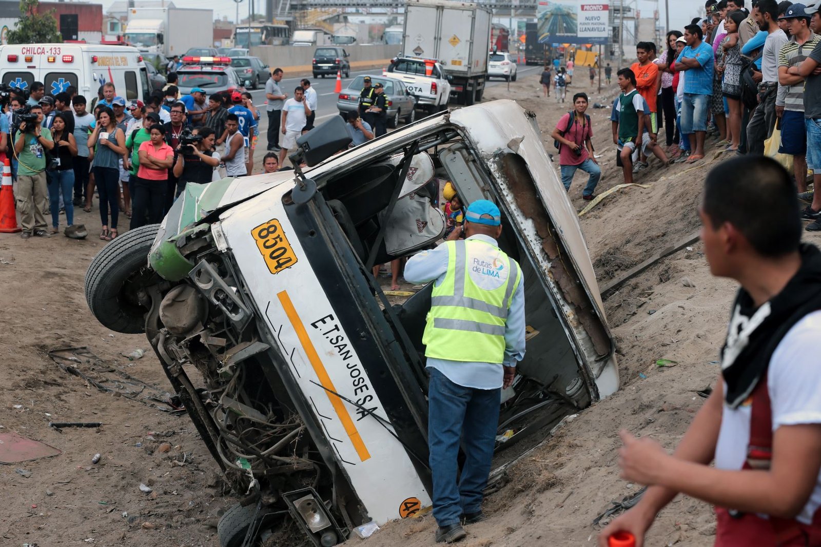 <strong>41,000 accidentes viales en Perú en solo seis meses de 2022</strong>