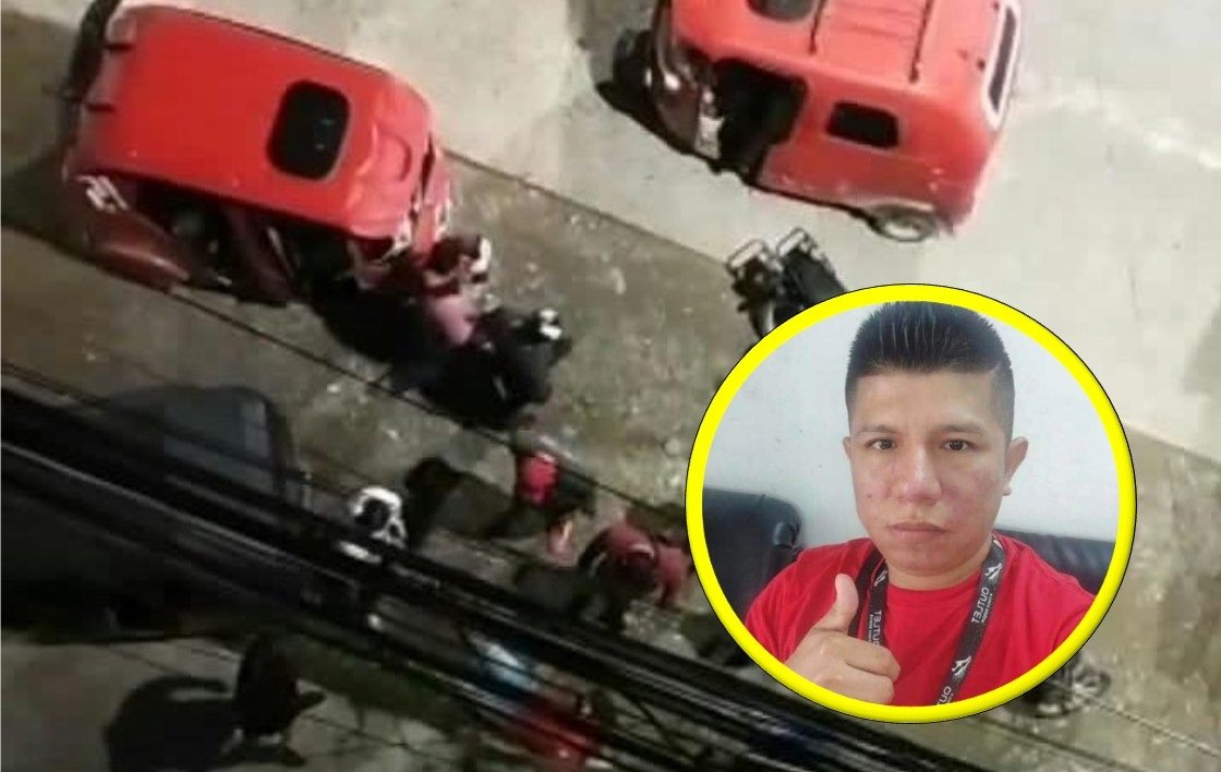 Comerciante fue asesinado de cinco disparos por sicarios que usaban una moto negra