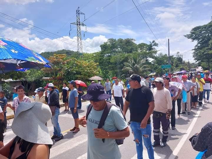 Manifestaciones también se sienten en provincias de Huánuco