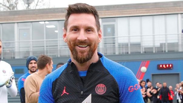 Messi ya entrena en el PSG