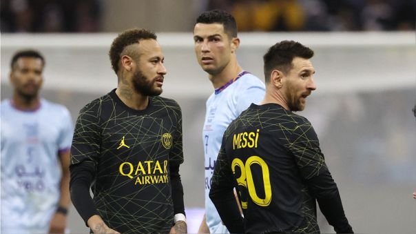 PSG de Messi derrotó 5-4 a Riyadh Season de Ronaldo en amistoso