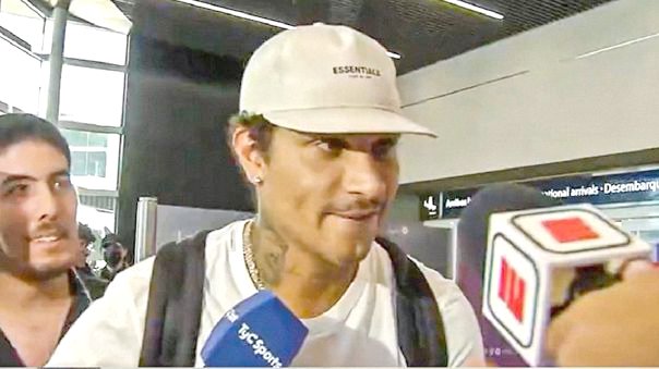 Paolo Guerrero llegó a Argentina y se va a Racing