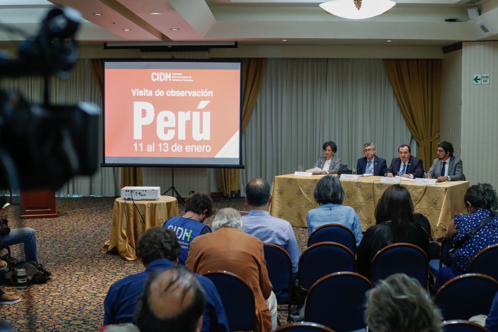 <strong>CIDH emitirá informe sobre situación del Perú dentro de 30 días</strong>