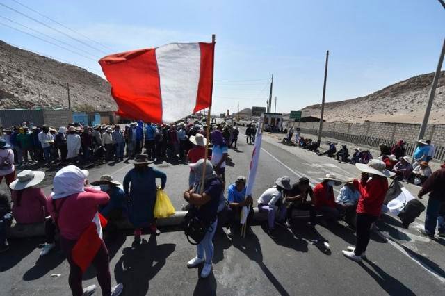 Manifestantes del sur del país siguen viajando para la denominada “Toma de Lima”