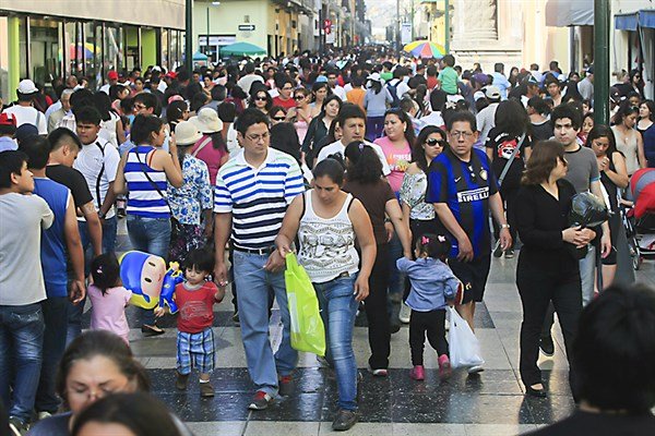 Perú será el quinto país de América del Sur con mayor población en el 2050