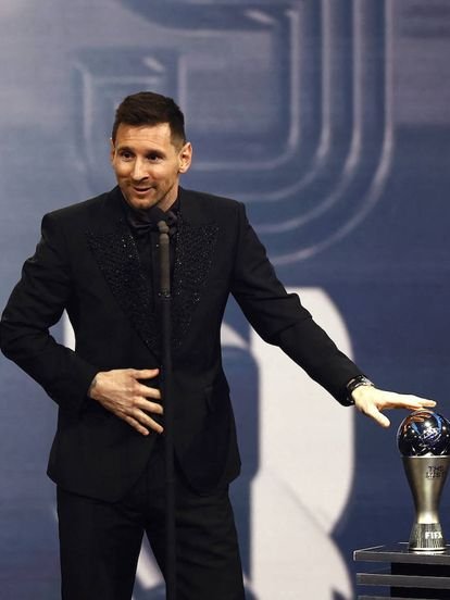 Messi elegido el mejor futbolista.