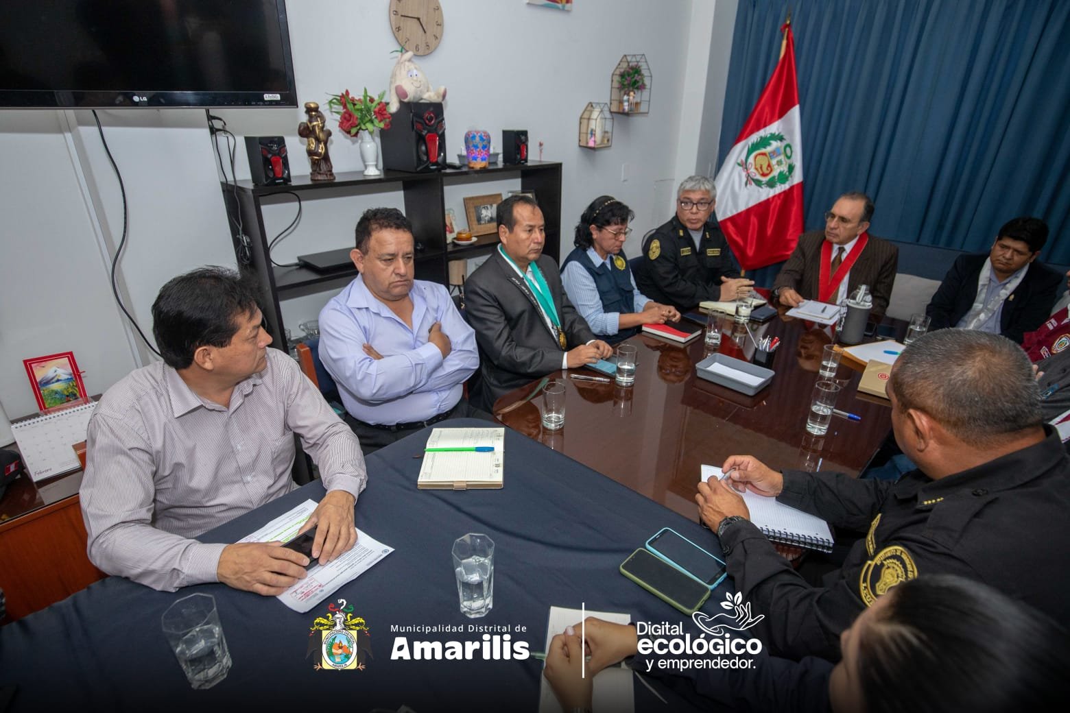 Coordinan acciones para combatir actos delictivos en locales nocturnos en Huánuco, Amarilis y Pillco Marca