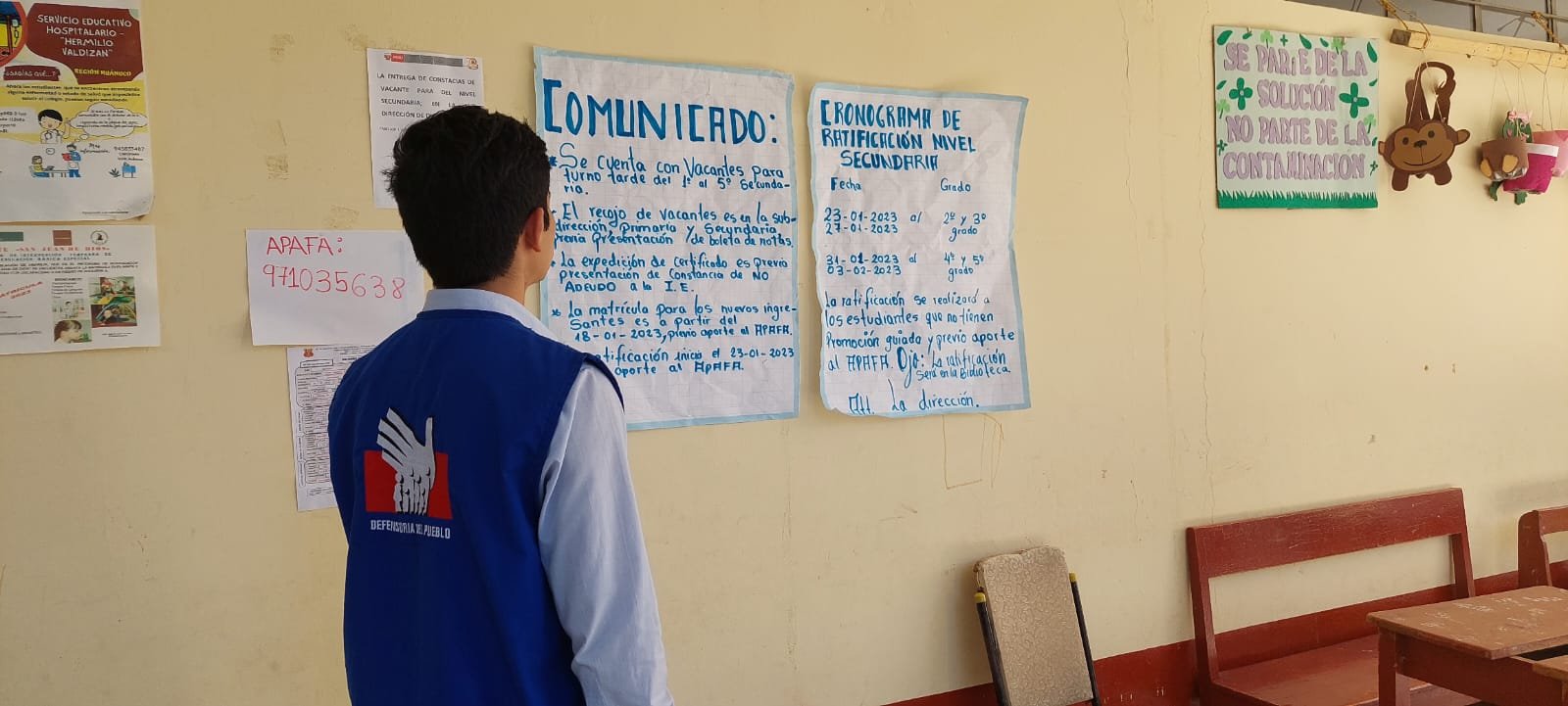 <a><strong>Varios colegios de Huánuco condicionan matrículas con pago de cuotas de Apafa</strong></a>