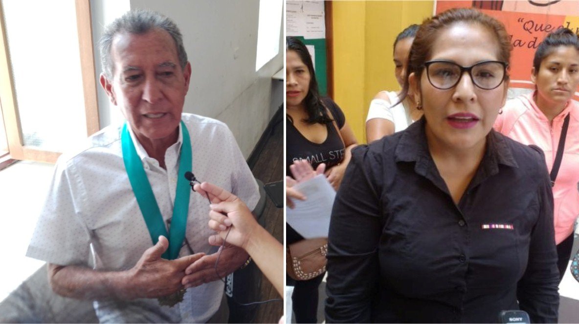 Alcalde de Huánuco y presidenta del ‘Vaso de Leche’ están enfrentados