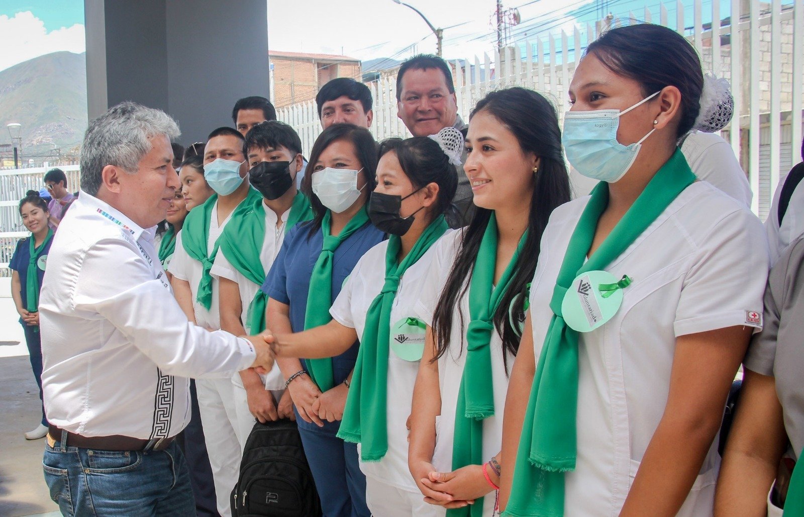Gobernador de Huánuco juramenta a 50 brigadistas ‘Defensores de la Salud’