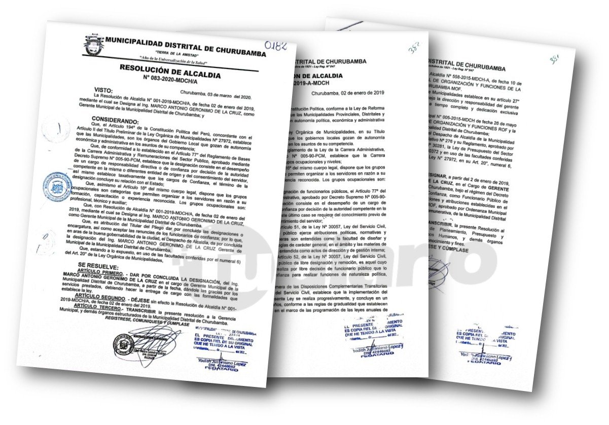 Hermano de presidente de la Corte de Huánuco fue gerente de alcalde implicado en el caso “Los Negociadores de la Región”