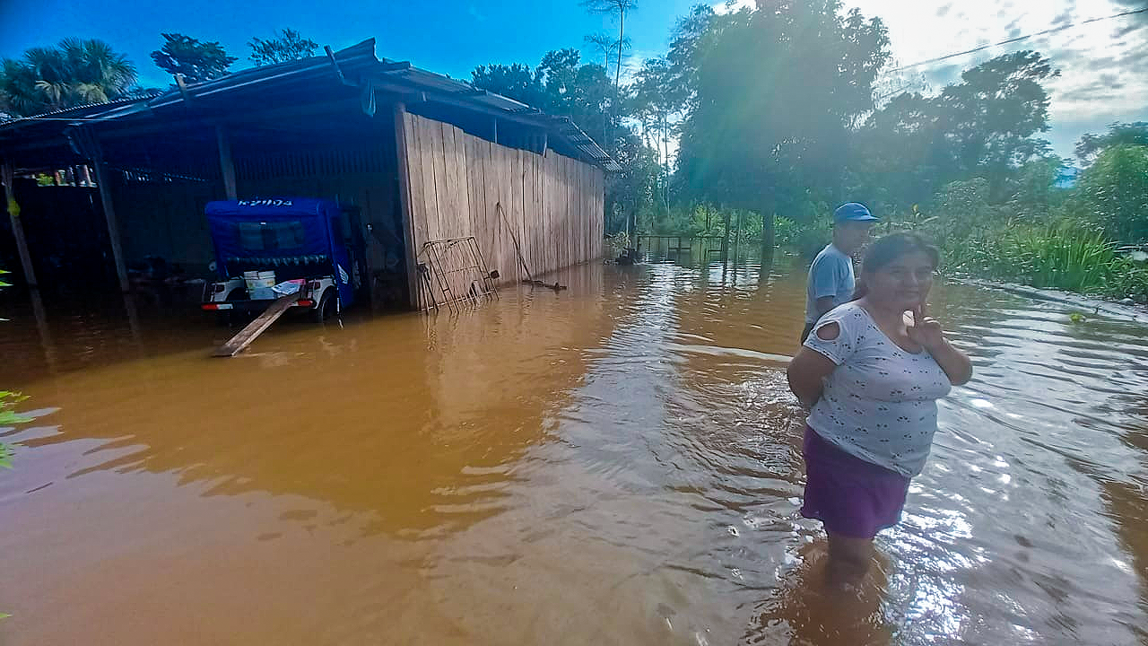 <strong>13 distritos de selva de Huánuco en riesgo por precipitaciones</strong>