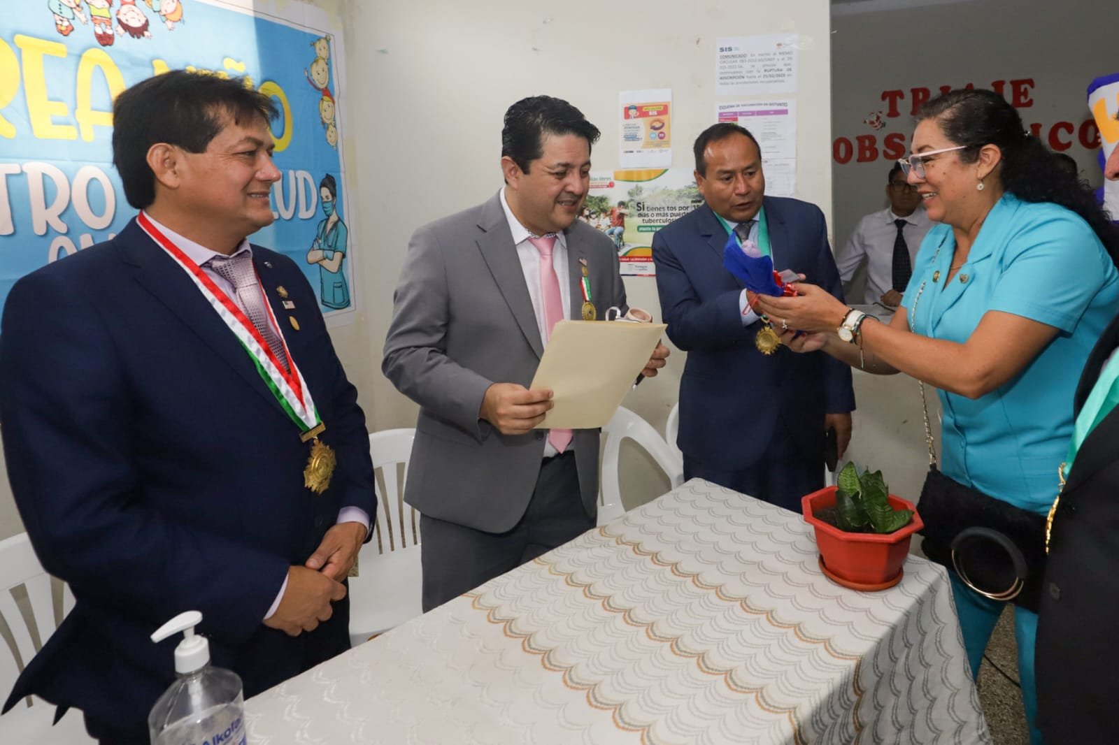 Con apoyo de alcalde norteamericano implementarán centros de salud de Amarilis