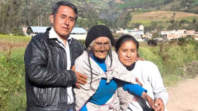 La madre más longeva del Perú celebró su día en Chaglla