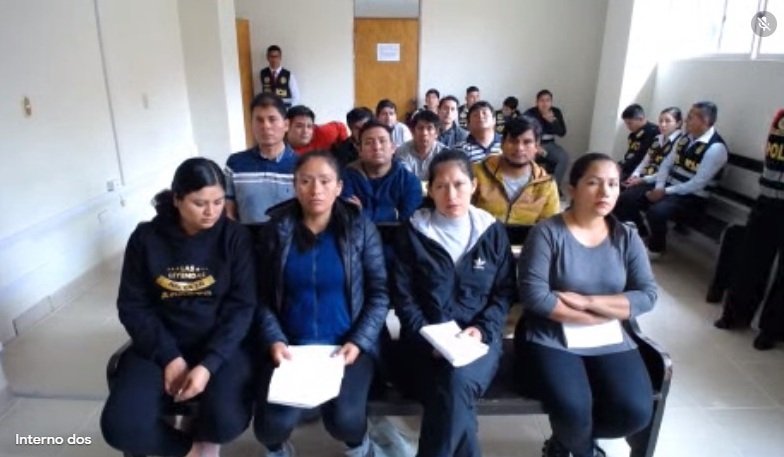 28 involucrados en el caso “Los Negociadores de la Región” esperan lectura de fallo sobre pedido de prisión preventiva