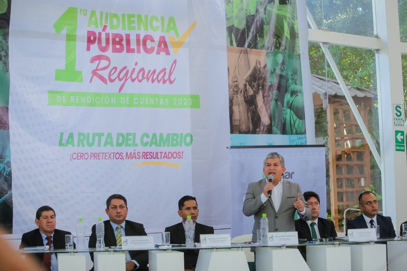 Gobernador de Huánuco anuncia proyectos y licitaciones en audiencia de rendición de cuentas