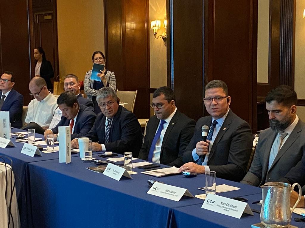 Gobernador regional de Huánuco participa de cita del GCF Task Force en Washington D.C.