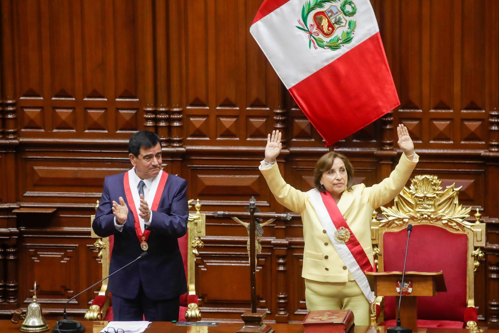 El 91% de peruanos desaprueba al Congreso y el 80% a Dina Boluarte