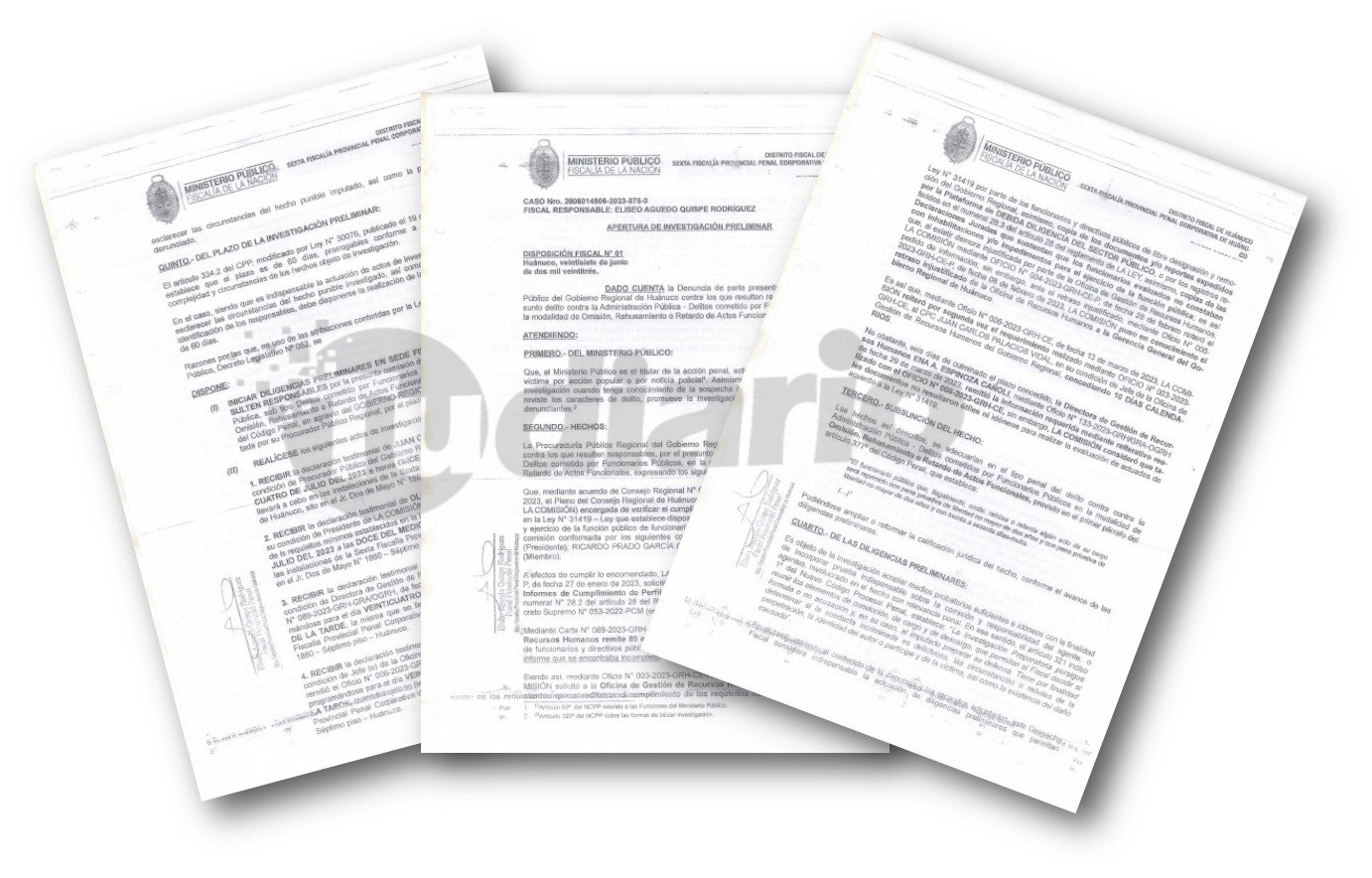 Fiscalía investiga incumplimiento de remisión de currículums de gerentes del Gorehco
